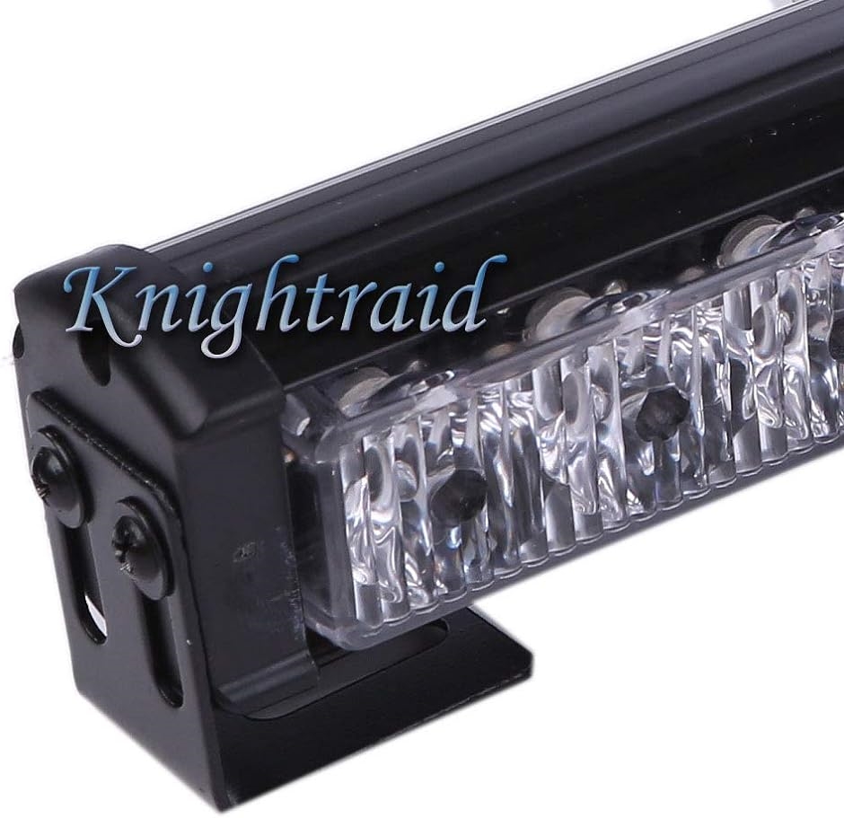 Avan Knight 12V ストロボ ライト バー LED 2個 セット 緊急 警告灯 車 トラック トレーラー( イエロー)｜zebrand-shop｜06