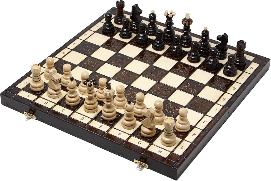 ChessJapan チェスセット クラクフ 42cm 木製( マルチカラー) :2B61G6VVUF:ゼブランドショップ