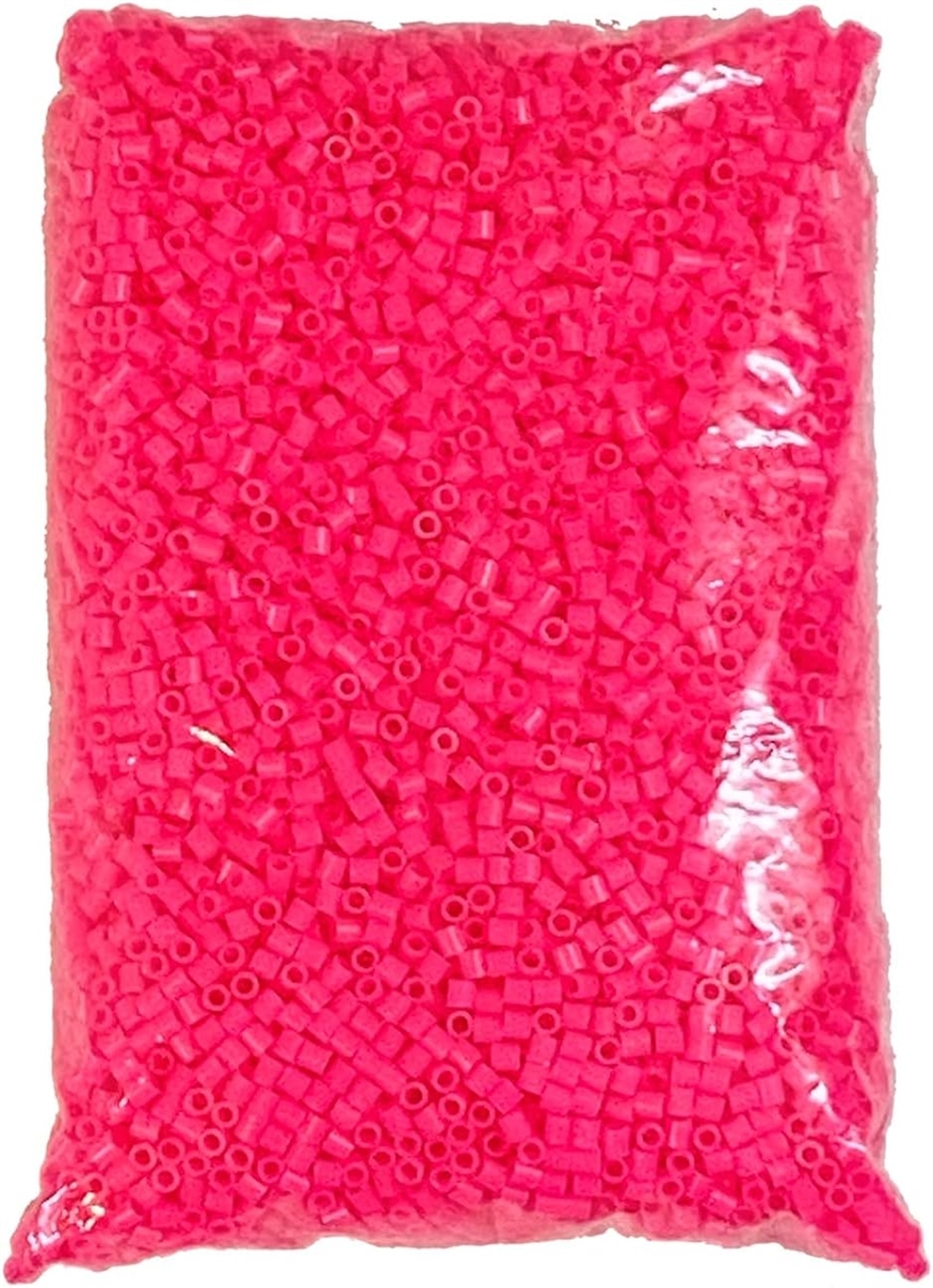 アイロンビーズ 単色 選べるカラー 5mm 単品 500g 約8000個 大容量 05: ローズピンク( 05: ローズピンク)