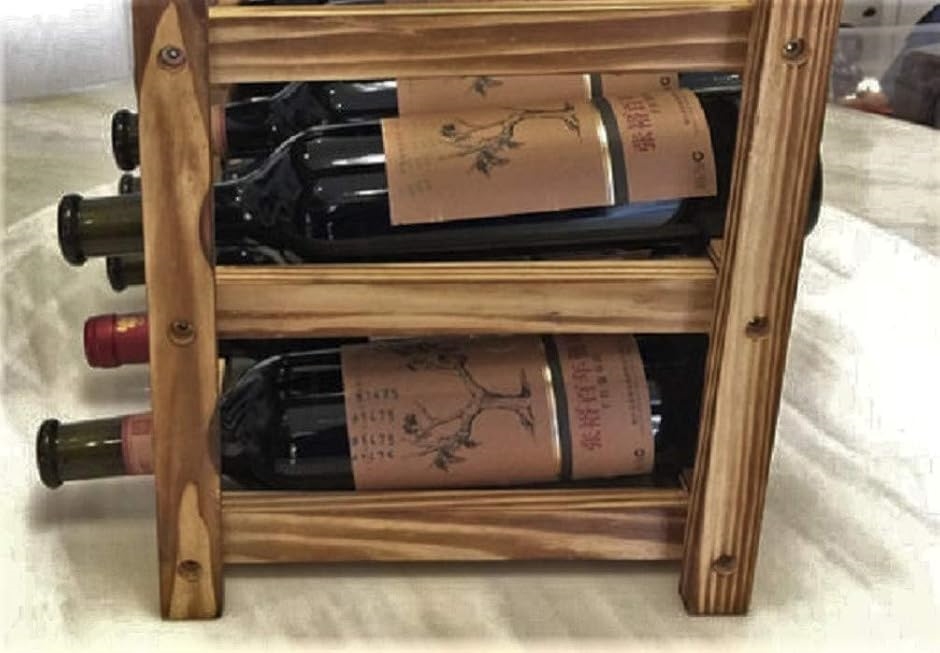 木製 ワインラック ワインホルダー シャンパン ボトル ウッド 収納 