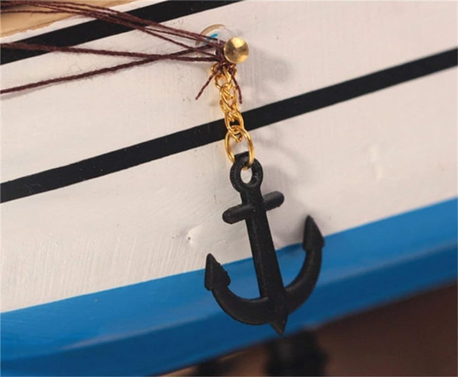 帆船 模型 手作り 完成品 海賊船 インテリア 装飾 に( .24cm)｜zebrand-shop｜06
