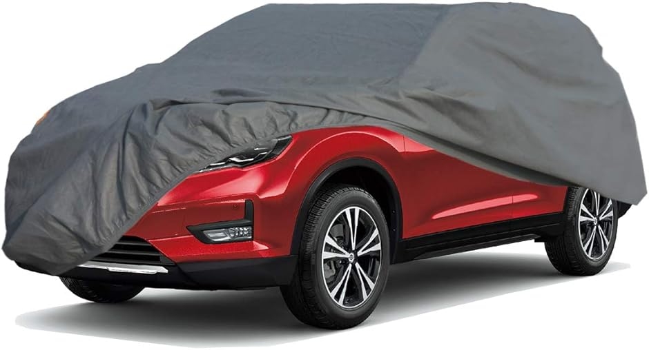 �J�[�J�o�[ SUV�Ή� ������ �{�f�B�[�J�o�[ ���N�� 4�w�\�� �ԃJ�o�[ �s�D�z �䕗 (�O���[,  485x185x152CM)