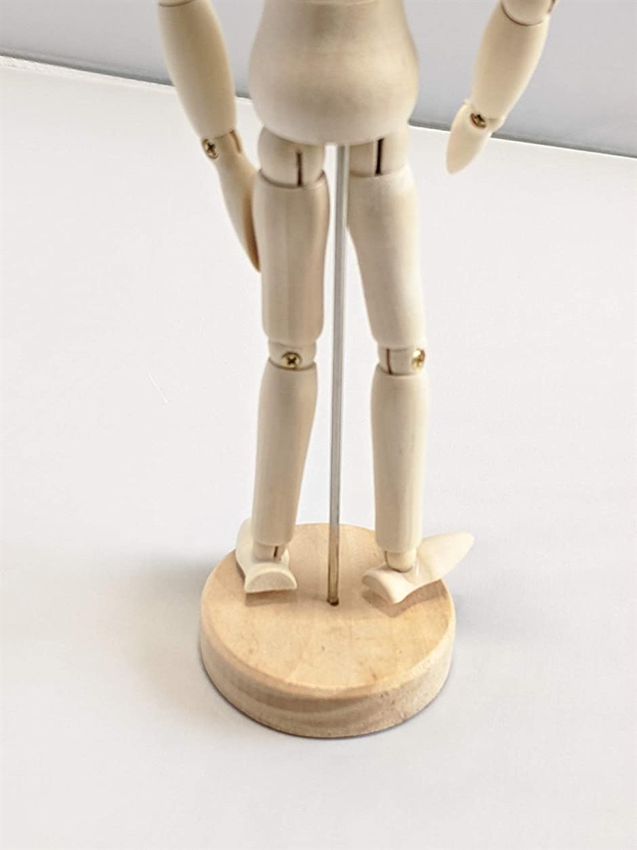 ArtStyle デッサン人形 木製 モデル ドール 美術 スケッチ 人形 (30cm)