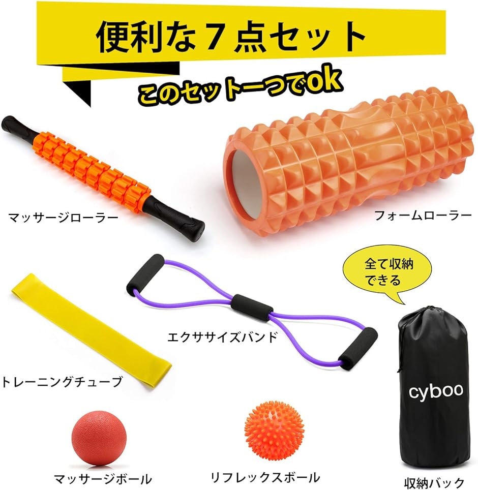 フォームローラー 筋膜リリース マッサージロー...の詳細画像4