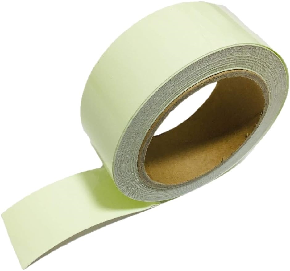 高輝度蓄光 蓄光テープ 発光安全テープ 蛍光テープ 反射テープ 夜行テープ 階段テープ 光る 10M( グリーン,  4cm 10m)｜zebrand-shop