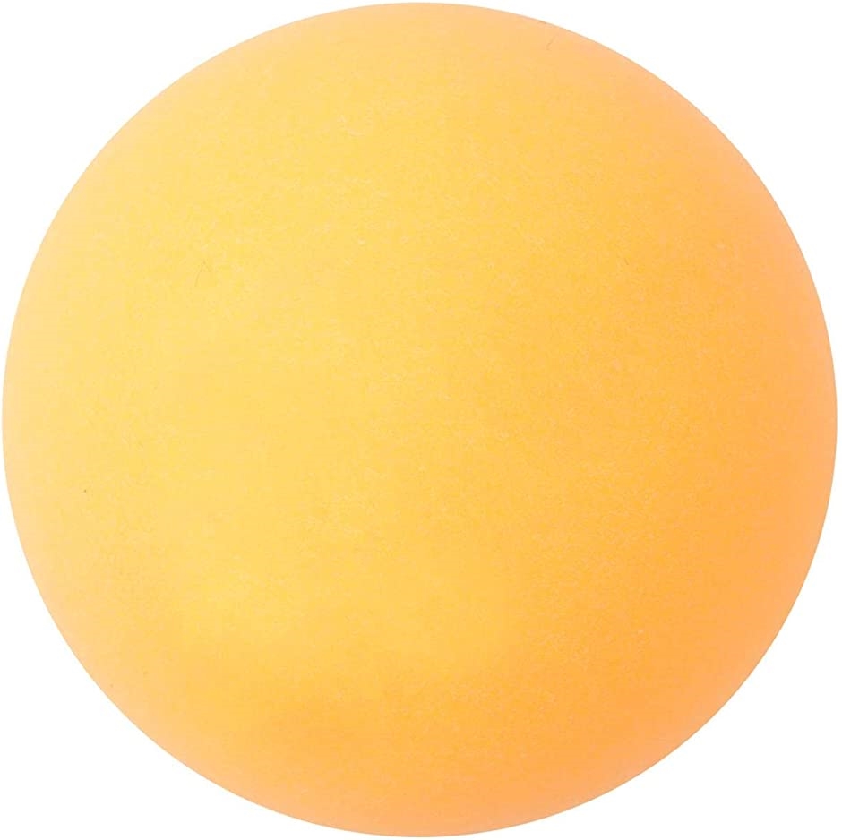 卓球 ボール ピンポン玉 練習用 プラスチック 40+ トレーニングボール 60個入( オレンジ・ロゴ無し)