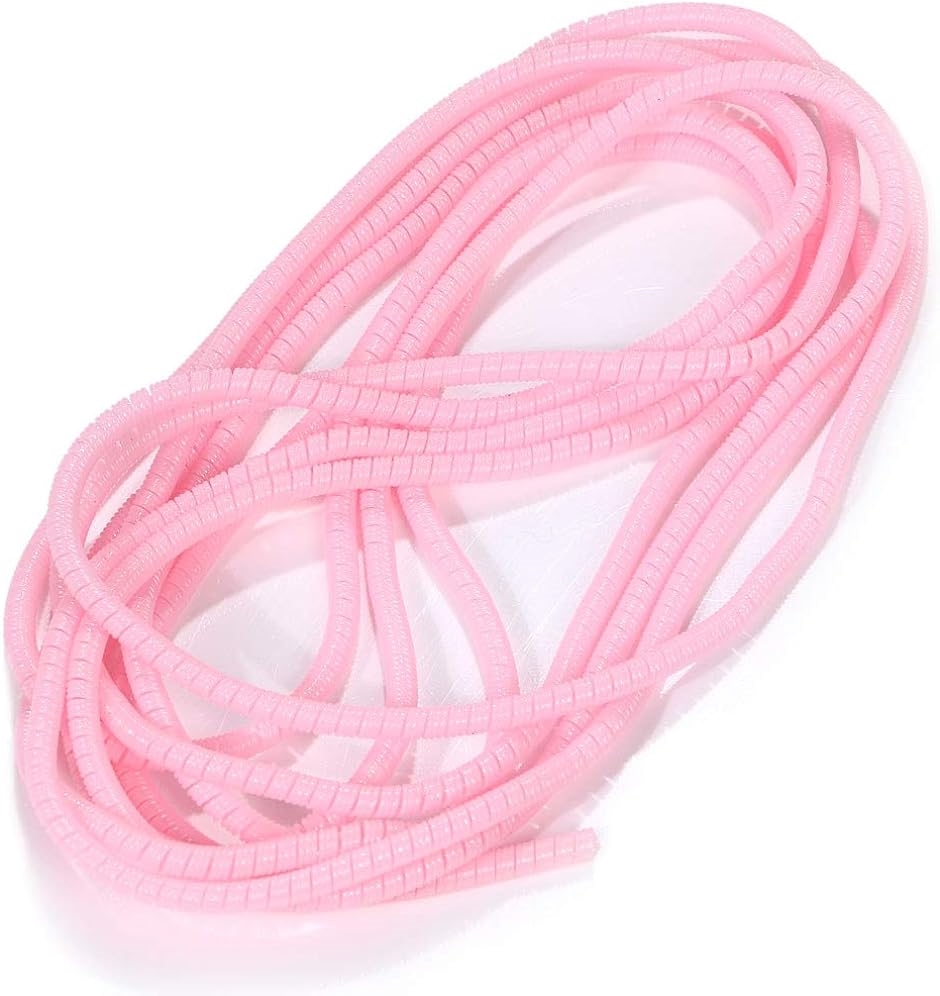 超ロングサイズ 単色 カラー ビンテージ クラッチ ブレーキ スロットル ケーブル ワイヤー( Pink 桜 ピンク,  280CM)｜zebrand-shop