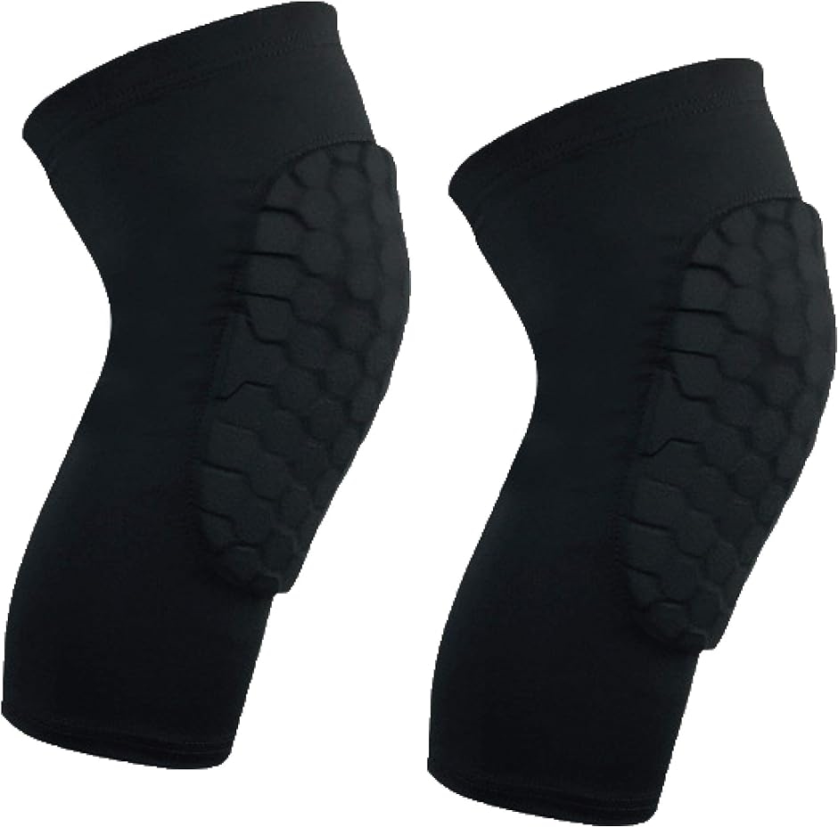 膝パッド 2枚セット 作業用 膝当て 膝サポーター ニーパッド 痛み 対策 園芸 e257( ブラック,  XL)｜zebrand-shop