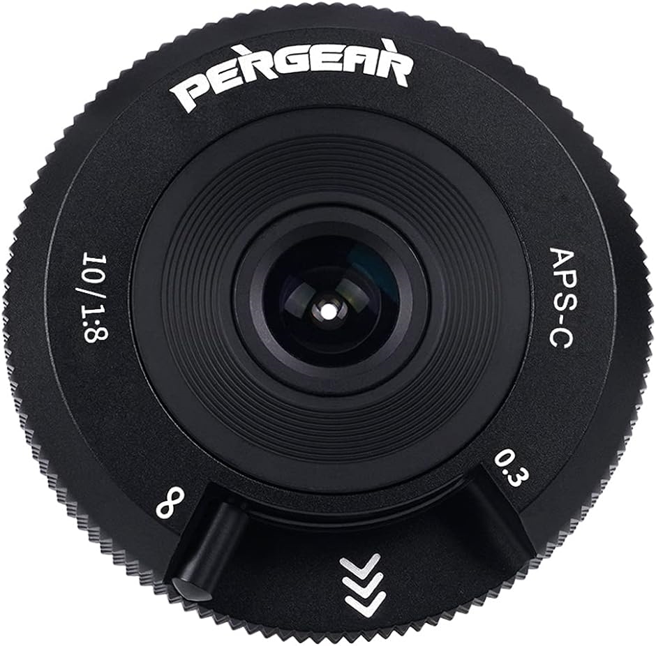 10mm F8 レンズ 超薄型パンケーキレンズ 小型 マニュアルフォーカス