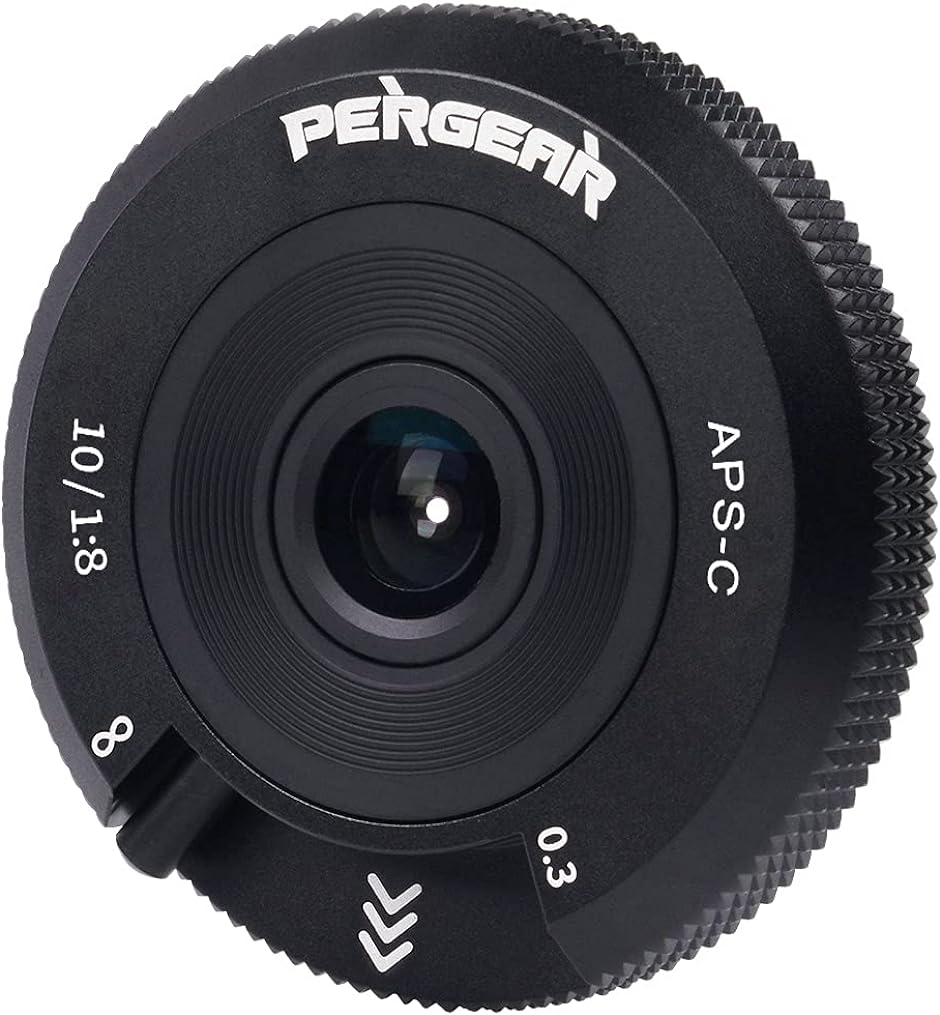10mm F8 レンズ 超薄型パンケーキレンズ 小型 マニュアルフォーカス
