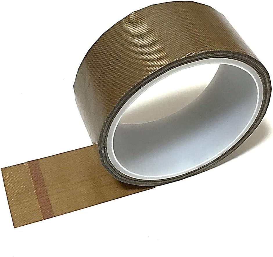 テフロンテープ 300°高温テープ 耐熱テープ インパルスシーラー 補修 保護 PTFEテフロンテープ 04( 04 38mmx10m)｜zebrand-shop