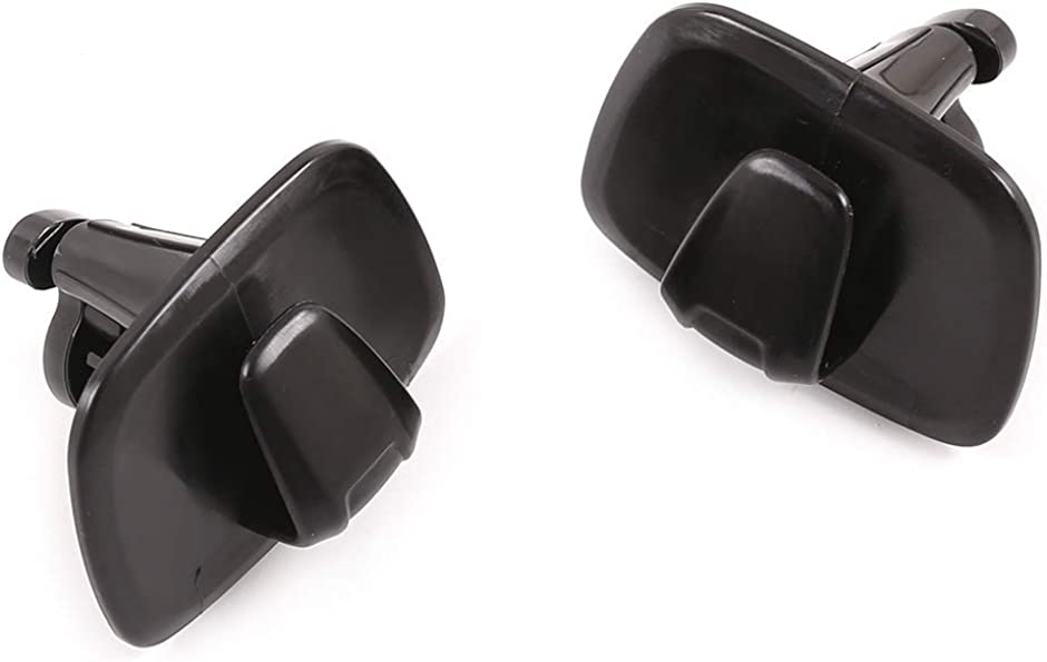 カーアクセサリー ABSプラスチック 車のインテリア ルーフフック 装飾カバー ボルボV90 S90 XC40 XC60( 黒)｜zebrand-shop