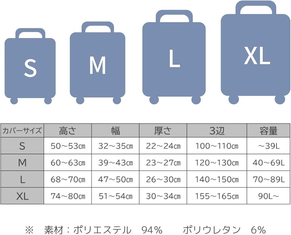 スーツケース 保護 カバー かわいい イヌ ネコ デニム トランクケース キャリーケース 伸縮 旅行( 猫・トラ（インディゴ）,  M)｜zebrand-shop｜05