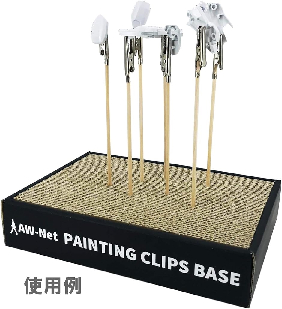 日本製 塗装ベース 塗装棒 セット プラモデル フィギュア ペイント エアブラシ ベース+30本｜zebrand-shop｜06
