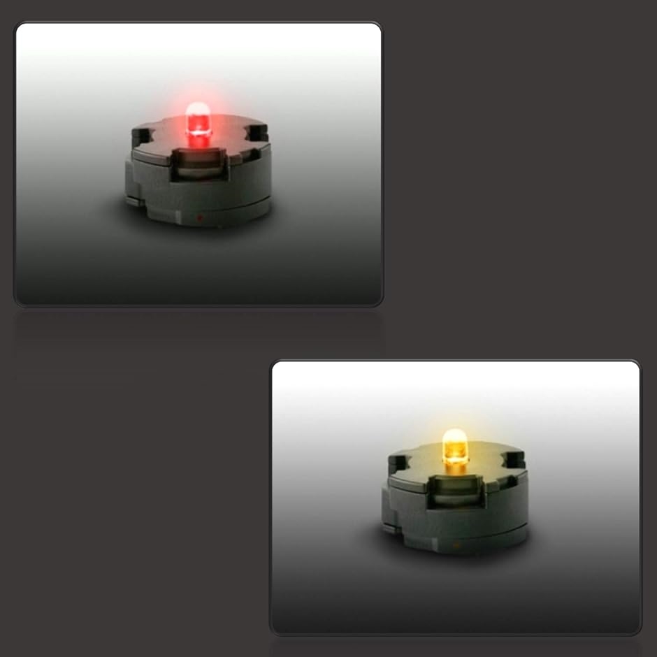ロボット プラモデル LEDユニット 赤黄各2個入 電飾 ラジコン ジオラマ 赤2・黄2( 赤・黄)｜zebrand-shop｜02