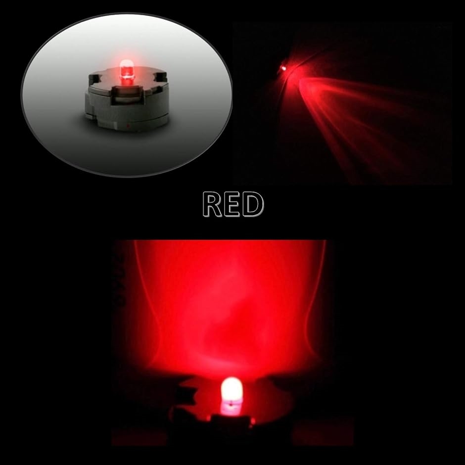 ロボット プラモデル LEDユニット 赤黄各2個入 電飾 ラジコン ジオラマ 赤2・黄2( 赤・黄)｜zebrand-shop｜03