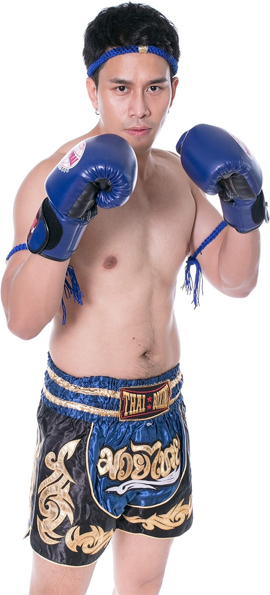 未使用品 ムエタイ450ml ムエタイ 道具一式 本場タイ製品 グローブ8オンス MUAY THAI モンコン