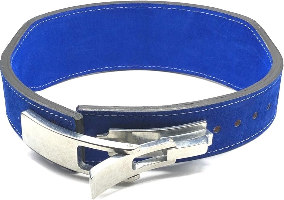 インザーレバーアクションベルト トレーニングベルト パワーベルト 筋トレ ナロー royal( royal blue,  Medium)