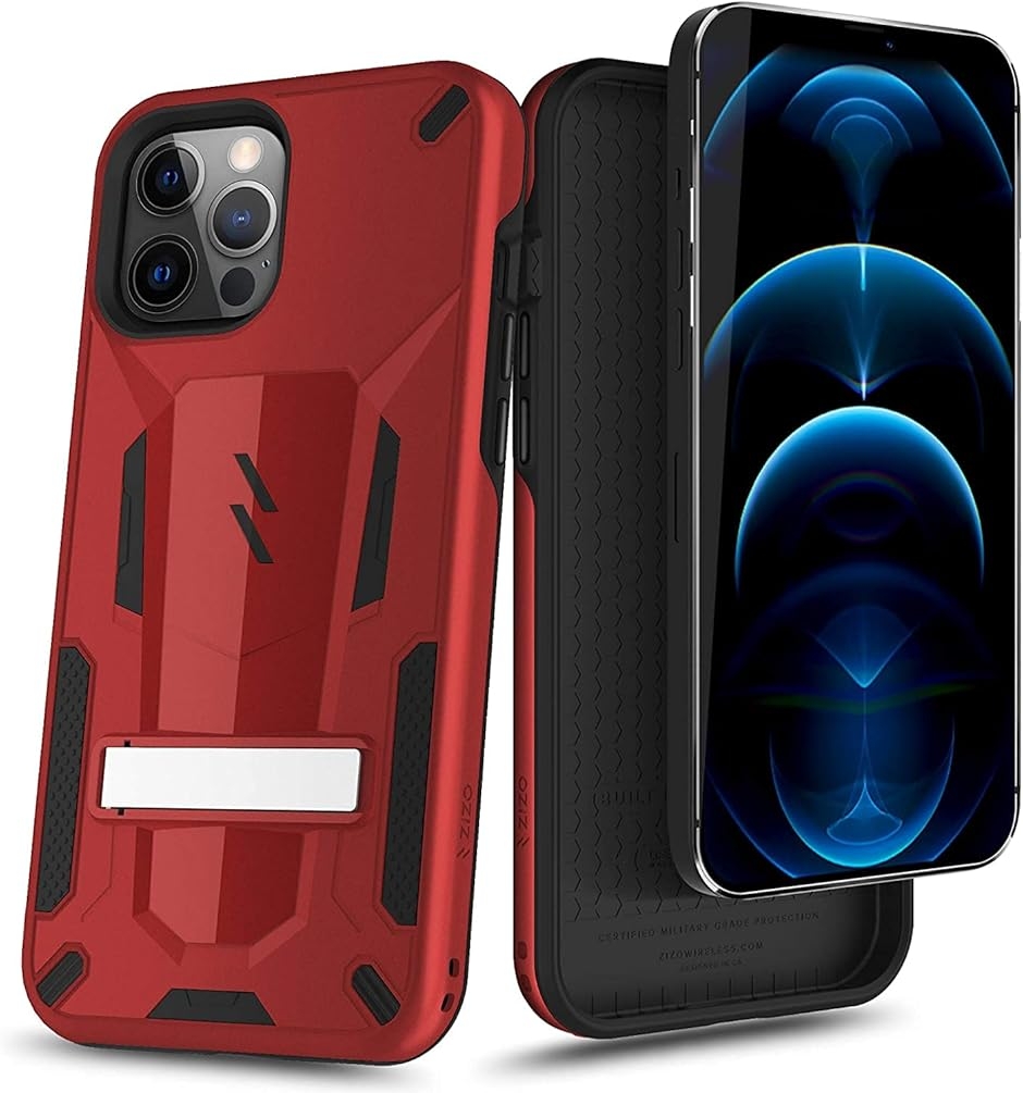 iPhone 12 Pro Max 6.7インチ ケース カバー 耐衝撃 衝撃吸収 米軍MIL
