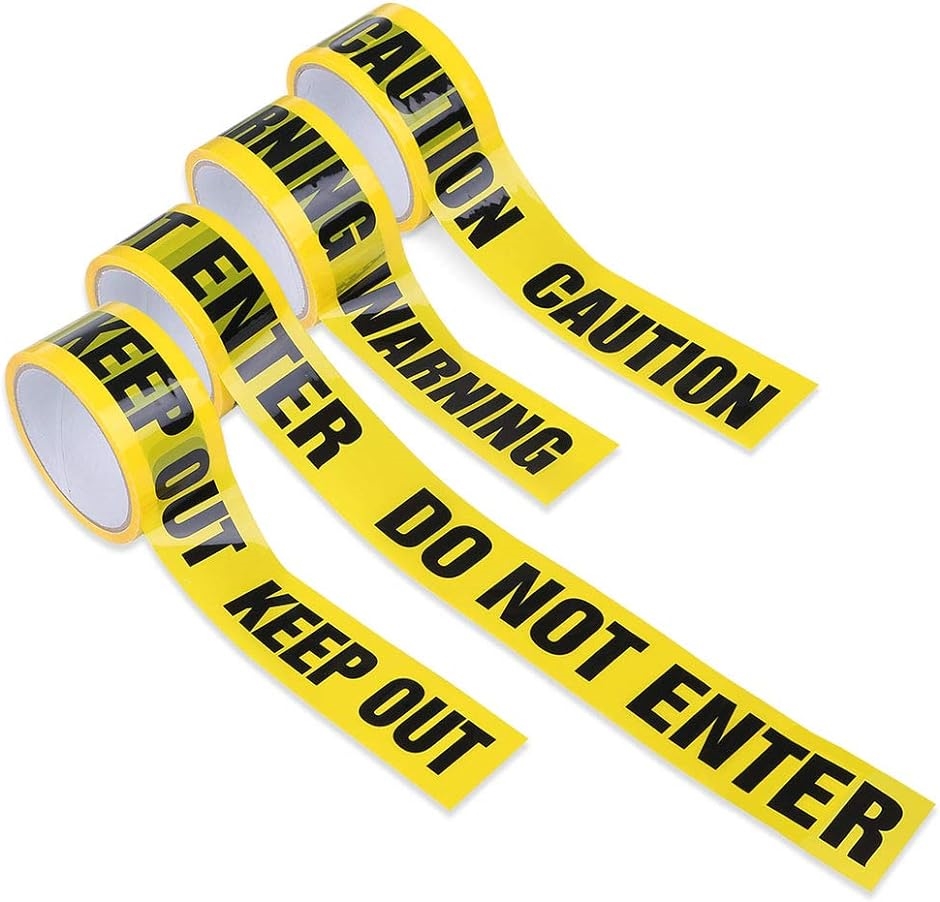 We[v xe[v 4{Zbg OPP 4.8cm x 25m KEEP OUT DO NOT ENTER( ~bNX)