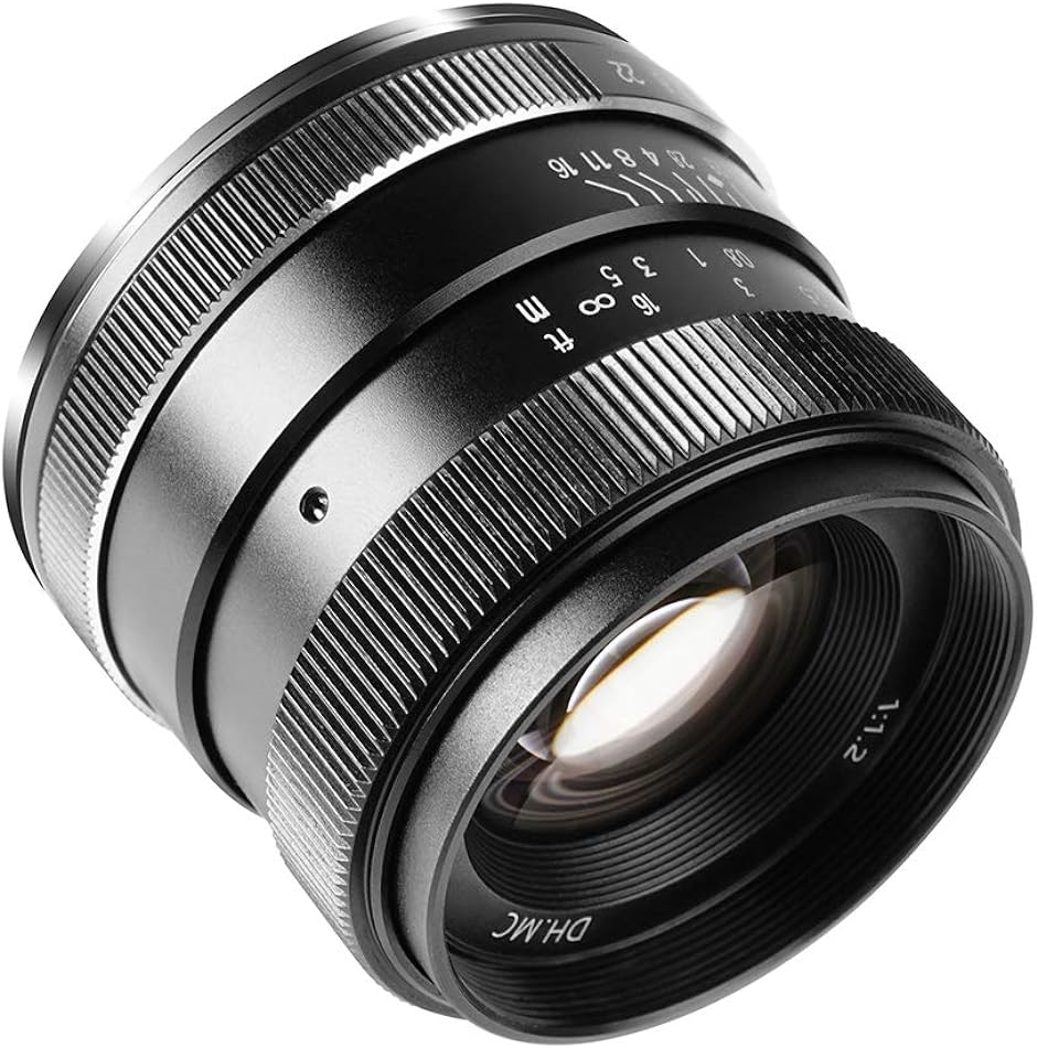 35mm F1.2 大口径 単焦点レンズ 手動焦点固定レンズ SONY( ブラック,  Sony EマウントAPS-C)｜zebrand-shop｜02