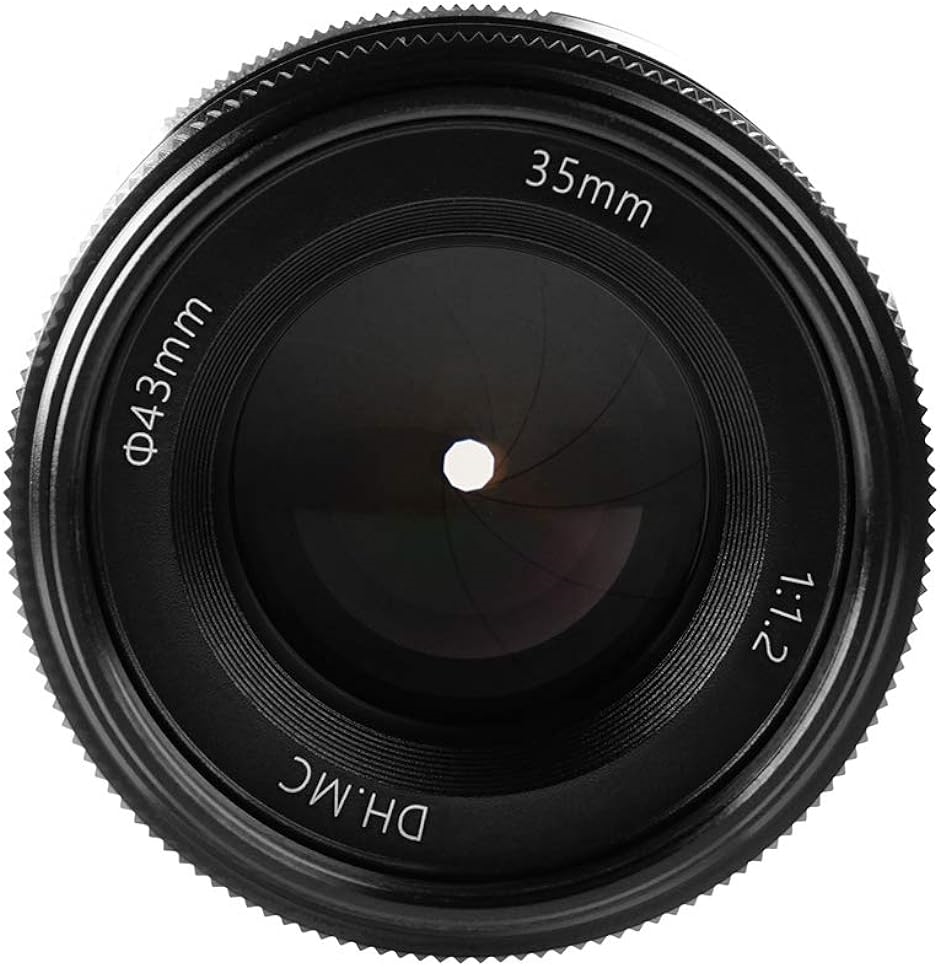 35mm F1.2 大口径 単焦点レンズ 手動焦点固定レンズ SONY( ブラック,  Sony EマウントAPS-C)｜zebrand-shop｜03