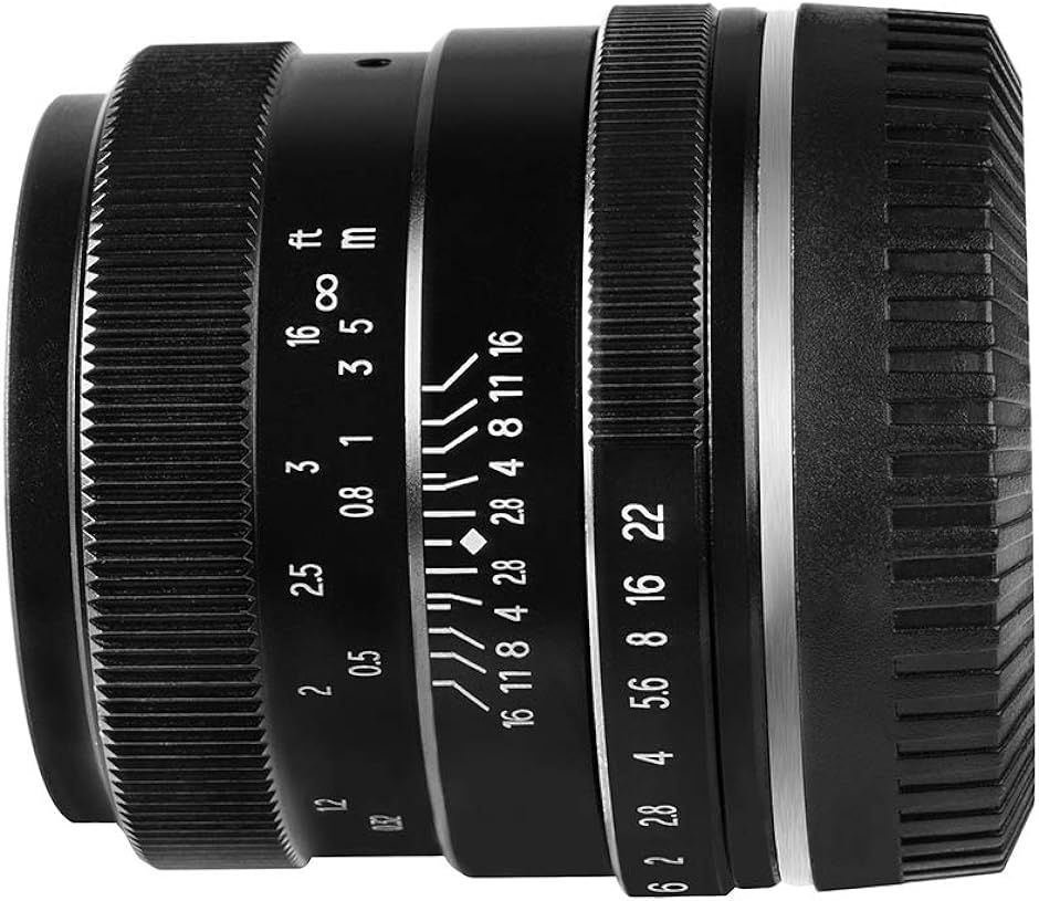 35mm F1.2 大口径 単焦点レンズ 手動焦点固定レンズ SONY( ブラック,  Sony EマウントAPS-C)｜zebrand-shop｜04