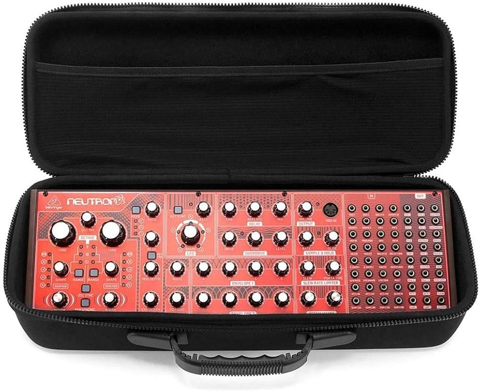 Analog Cases Behringer べリンガー 80 HP / K2 (黒,  内寸 幅 42.55 cm 奥行き 15.2)