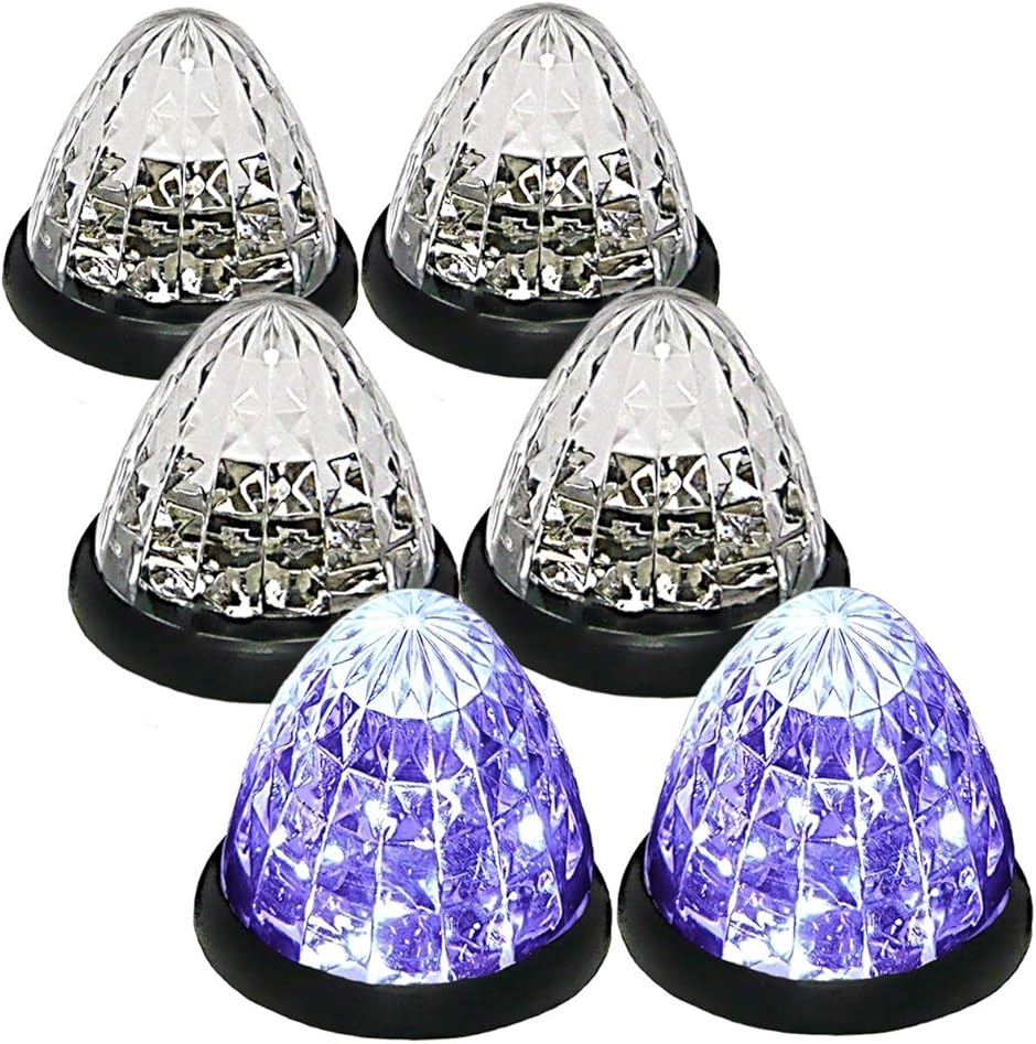 カスタマイズ トラック用 マーカーランプ LED サイド 16LED 24V クリア