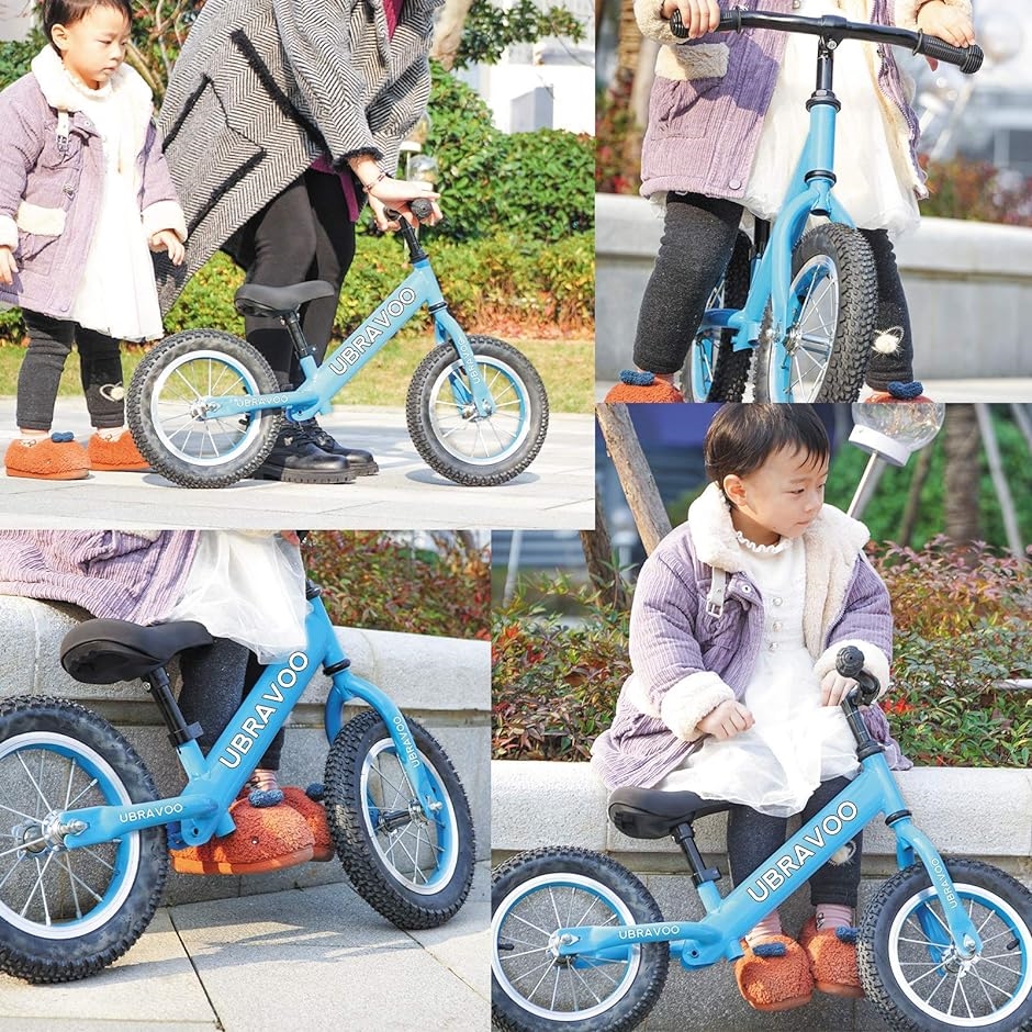 キッズバイク 子供 幼児用 ペダルなし自転車 ゴムタイヤ ハンドル 
