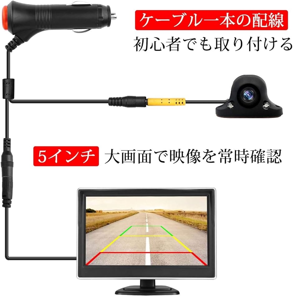 車用5インチモニターの商品一覧 通販 - Yahoo!ショッピング