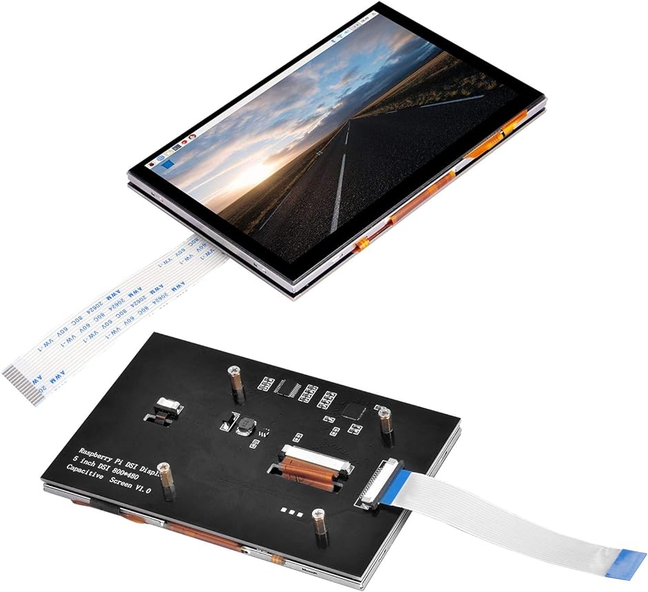 5インチTFT タッチスクリーン DSIコネクタ 800x480解像度( LCDディスプレイモニター,  LCDディスプレイモニター)｜zebrand-shop｜09