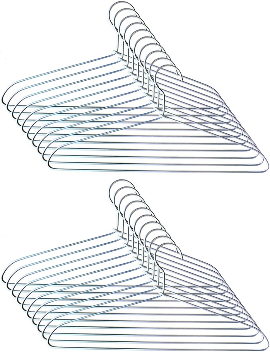 ハンガー ステンレス より 軽くて 丈夫な アルミハンガー 洗濯物ハンガーにも おしゃれ( 20本セット)