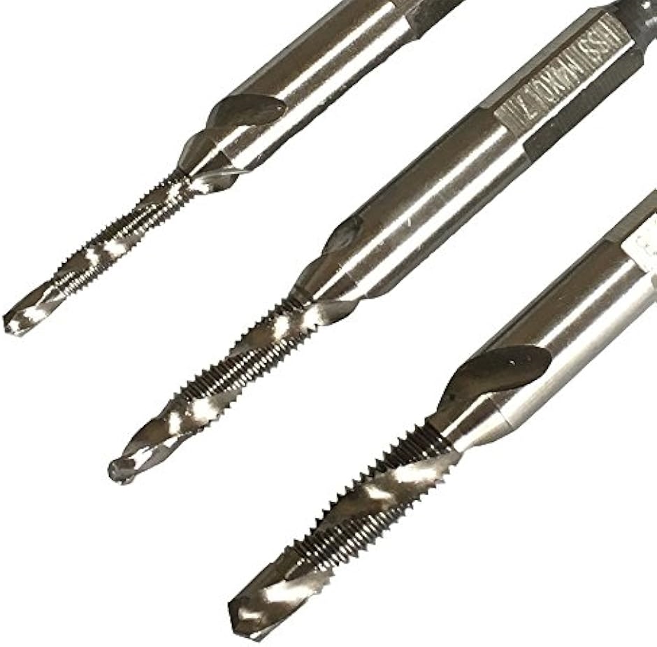 互換品】 ドリル タップ セット(M3-M5 各1本, M3-M5 各1本) : ゼ
