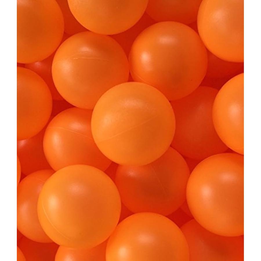 卓球 ボール ピンポン 玉 レジャー 練習 用 無地 ロゴ無し セット( オレンジ,  25個)｜zebrand-shop