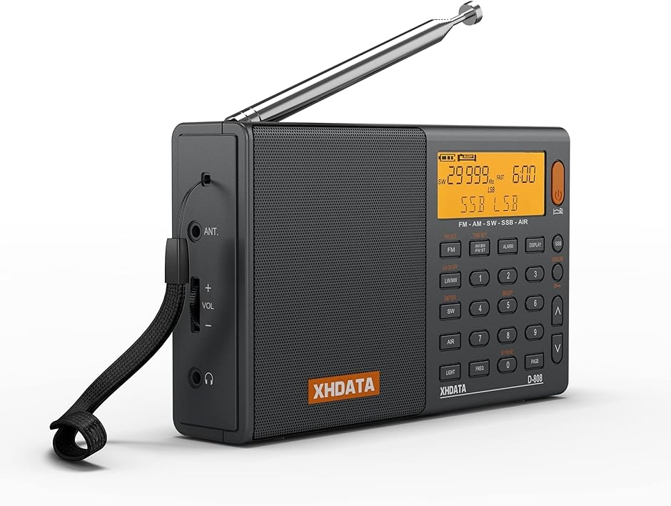 BCLラジオ用アクティブループアンテナとUSB充電9V電池セット Little Bear 4-IN-3-OUT オーディオ セレクタボックス Bluetooth