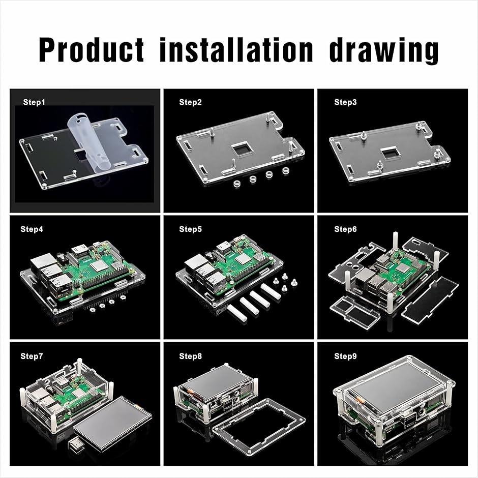 【互換品】 HDMI 3.5 インチ LCD ...の詳細画像2