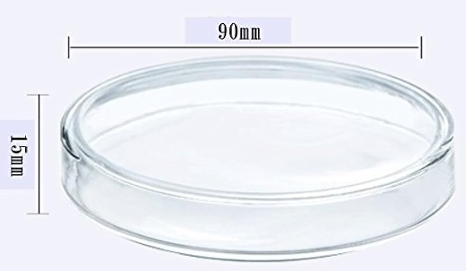 【Yahoo!ランキング1位入賞】培養用 皿 シャーレ ペトリ皿 90mmx15mm ポリスチレン プラスチック容器( 90 mm)｜zebrand-shop｜02