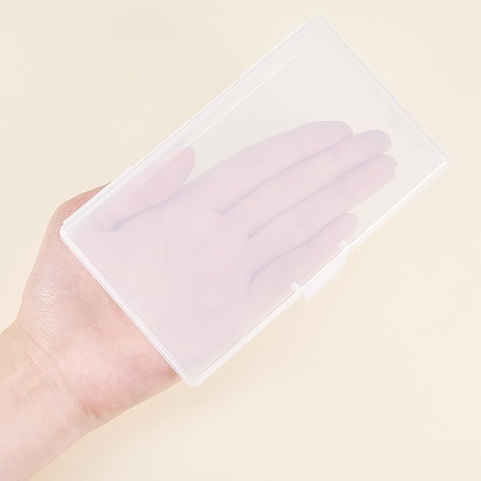 6個セット13.2x7.7x3cmプラスチック小分けケース クリア収納ボックス