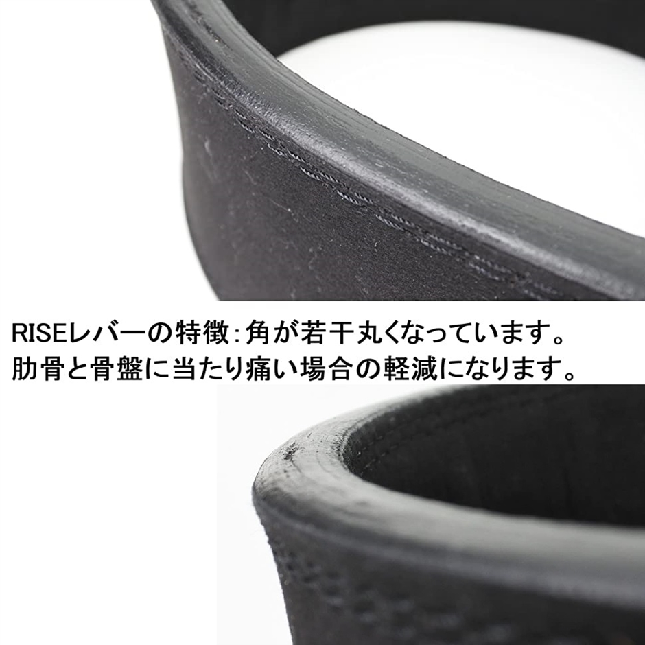トレーニングベルト 筋トレ パワー リフティング レバーアクションベルト( black10mm,  S)｜zebrand-shop｜05