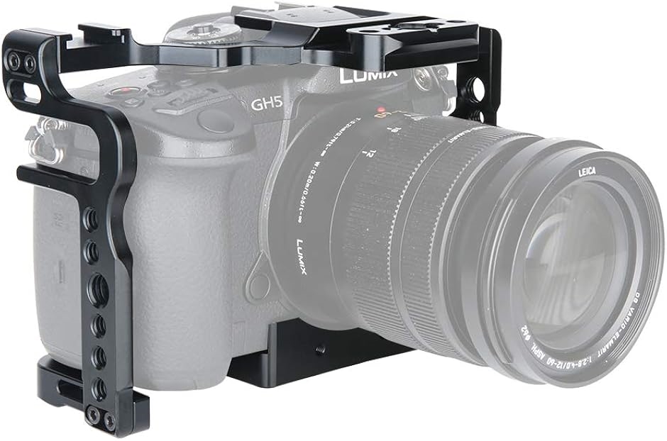 Panasonic LUMIX DC-GH５ 本体のみ（専用ケージ他） Amazon | NICEYRIG カメラケージ Panasonic Lumix GH5M2 / GH5II