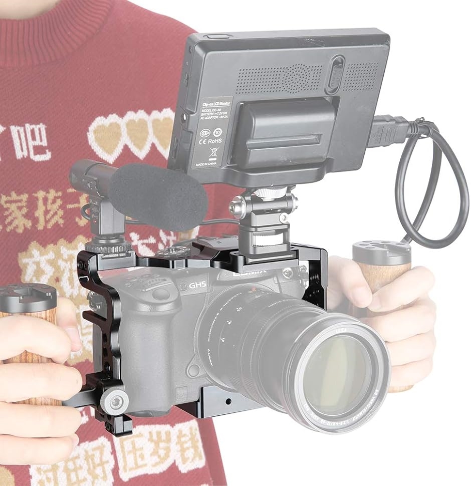 LUMIX Gレンズ付き★GH5カメラ バッテリー 充電器 ケージ セット 美品 41eGBq8U4bL.jpg