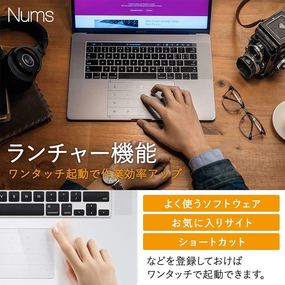 ナムス Surface book＆Laptoptrackpad cover( surface book,  surface book)｜zebrand-shop｜06