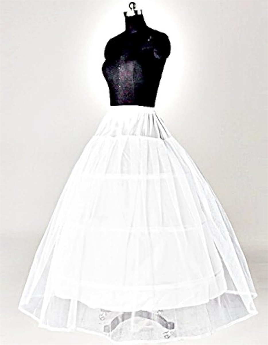 パニエ ロングドレス用 ペチコート ウエディングドレス プリンセス Ｆサイズ COS007 MDM