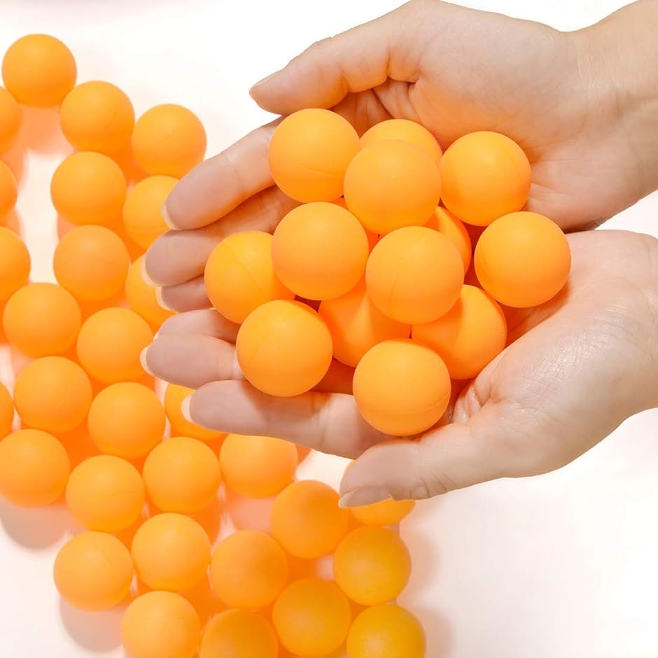 小さい ピンポン玉 27mm オレンジ 娯楽用 50個セット t-sball-51o( 黄色,  27mm)｜zebrand-shop｜03