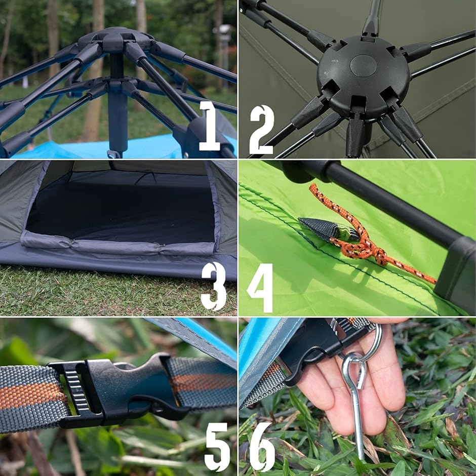 テント ワンタッチテント 2WAY 4人用 設営簡単 コンパクト 軽量 テント ワンタッチテント 2WAY 4人用 設営簡単 コンパクト 軽量