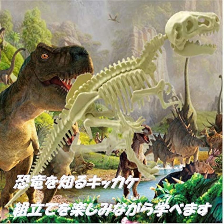 恐竜 化石 発掘 おもちゃ キット ティラノサウルス マンモス 知育 知的 興味 子供用 景品 ギフト プレゼント に｜zebrand-shop｜07