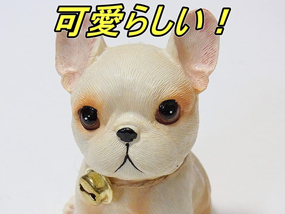 フレンチブルドッグ 犬 置物 インテリア 玄関 ガーデニング オブジェ 雑貨 庭( C,  小)｜zebrand-shop｜03