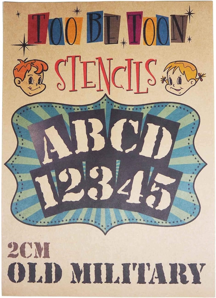 �X�e���V���V�[�g �A ���t�@�x�b�g�啶���������Z�b�g OLD MILITARY SSOM cm( ��,  2cm)