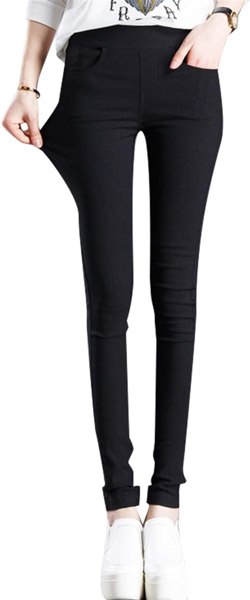 STP 9分丈 シンプル ストレッチ ロングパンツ 動きやすい